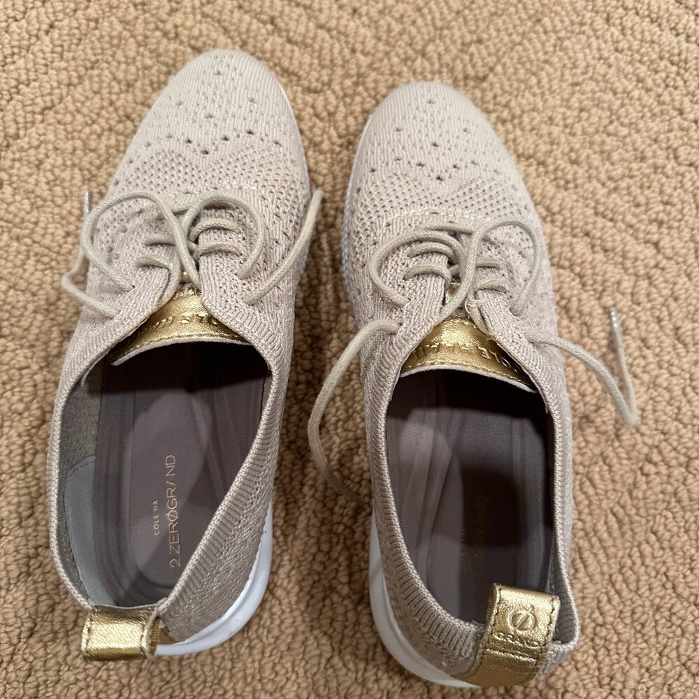 Cole Haan - Beige Lace Ups - Size 5